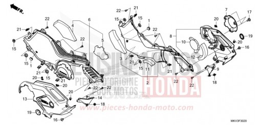 VERKLEIDUNG, STUFE NSS750M de 2021